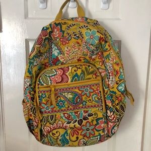 Vera Bradley Yellow Backpack